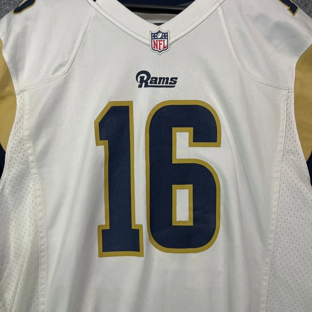 Jared Goff #16 Los Angeles Rams Nike On Field NFL Jersey Men's Sports Size - 2XL